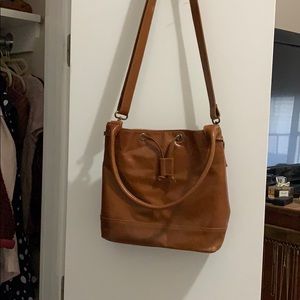 Crossbody leather bag